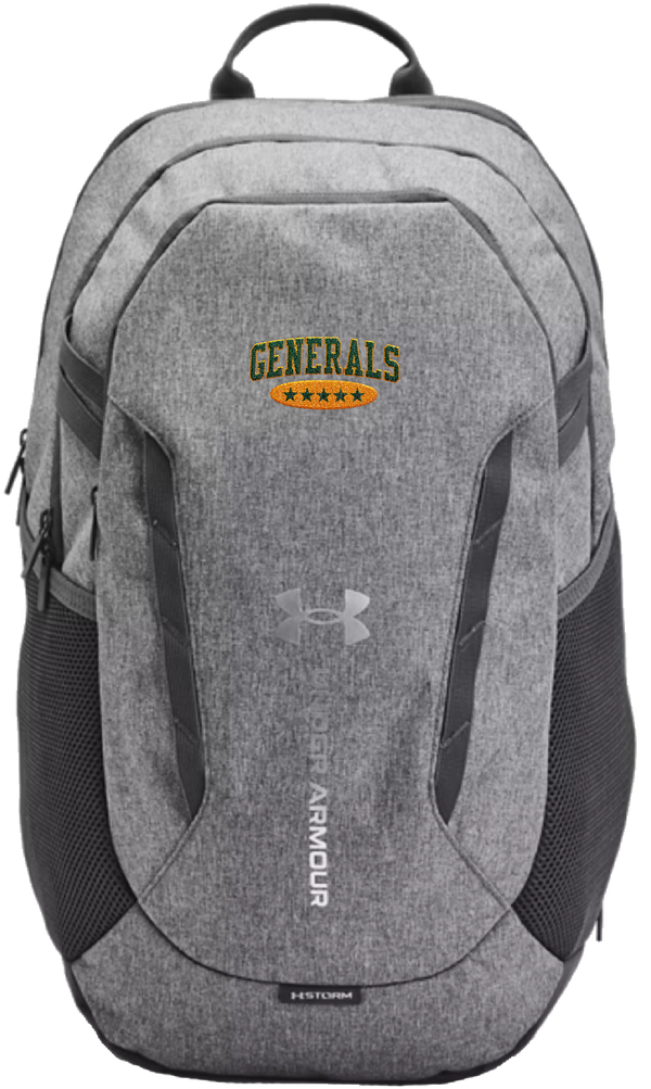 Red Bank Generals UA Hustle 6.0 Team Backpack