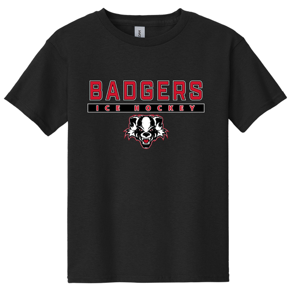 Scary Badgers Youth Heavy Cotton 100% Cotton T-Shirt