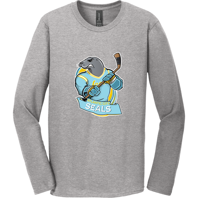 Atlantic City Seals Softstyle Long Sleeve T-Shirt
