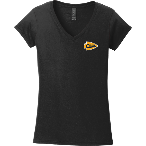 Chelsea Chiefs Softstyle Ladies Fit V-Neck T-Shirt