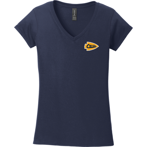 Chelsea Chiefs Softstyle Ladies Fit V-Neck T-Shirt