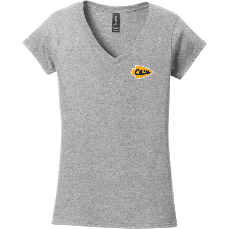 Chelsea Chiefs Softstyle Ladies Fit V-Neck T-Shirt