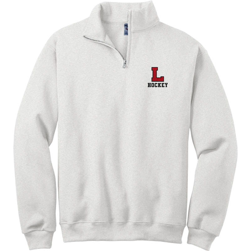 Lawrenceville Hockey NuBlend 1/4-Zip Cadet Collar Sweatshirt
