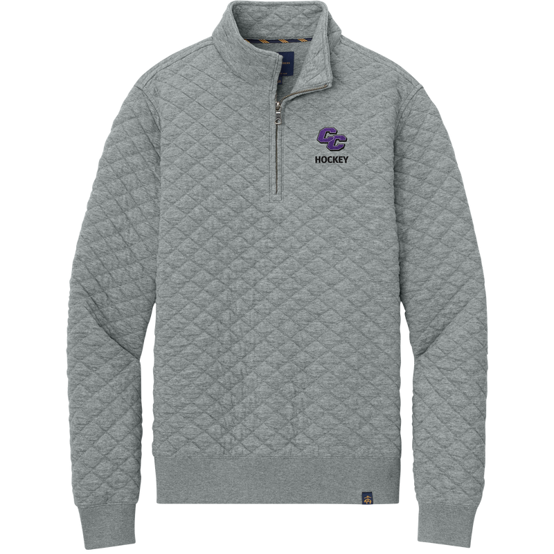 Curry College Brooks Brothers Diamond Quilt 1/4-Zip