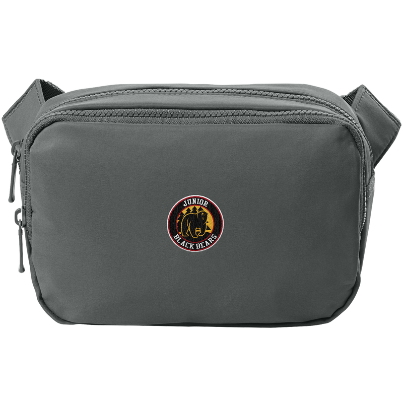 MD Jr. Black Bears Matte Dual-Compartment Crossbody