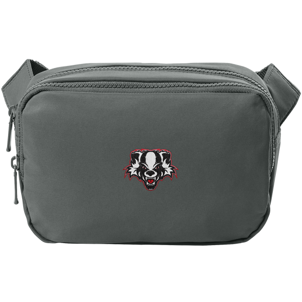 Scary Badgers Matte Dual-Compartment Crossbody