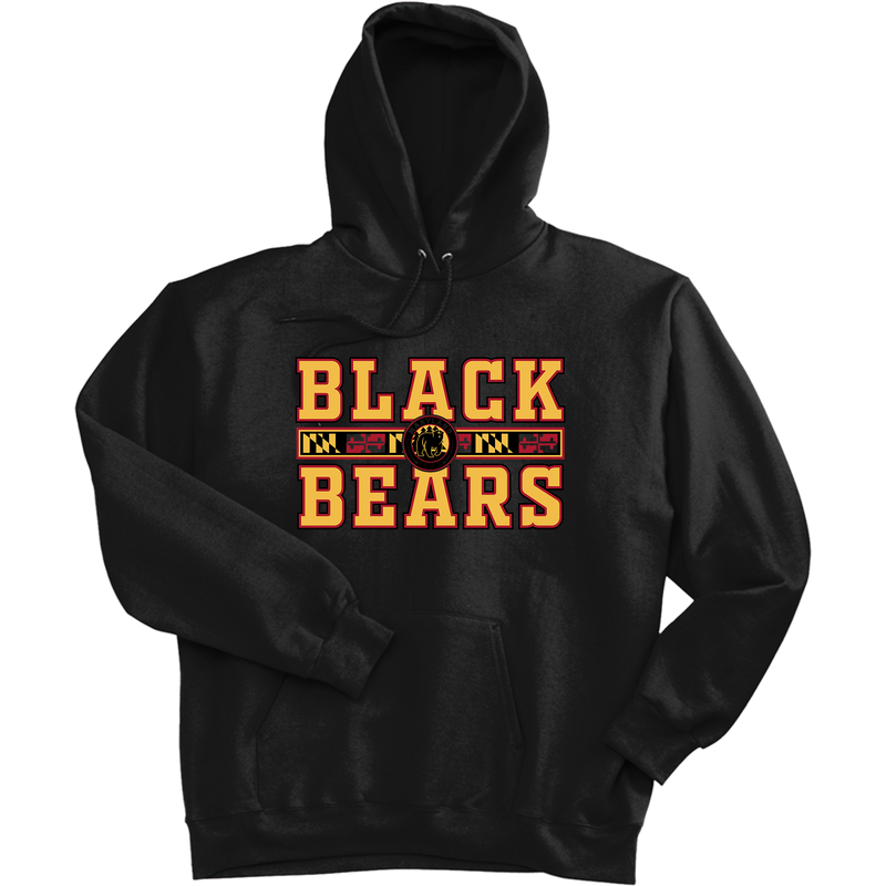 MD Jr. Black Bears Ultimate Cotton - Pullover Hooded Sweatshirt