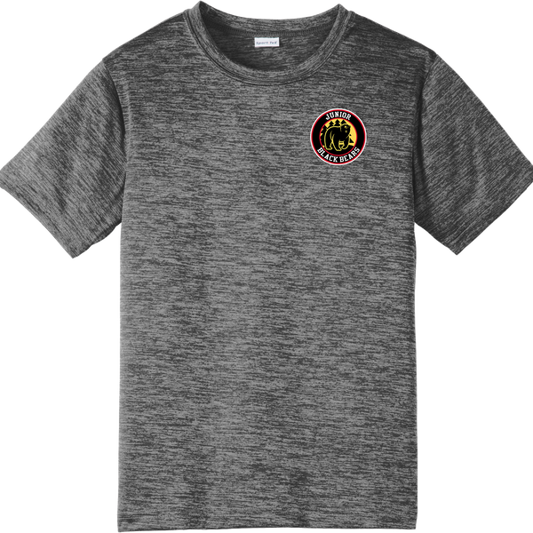 MD Jr. Black Bears Youth PosiCharge Electric Heather Tee