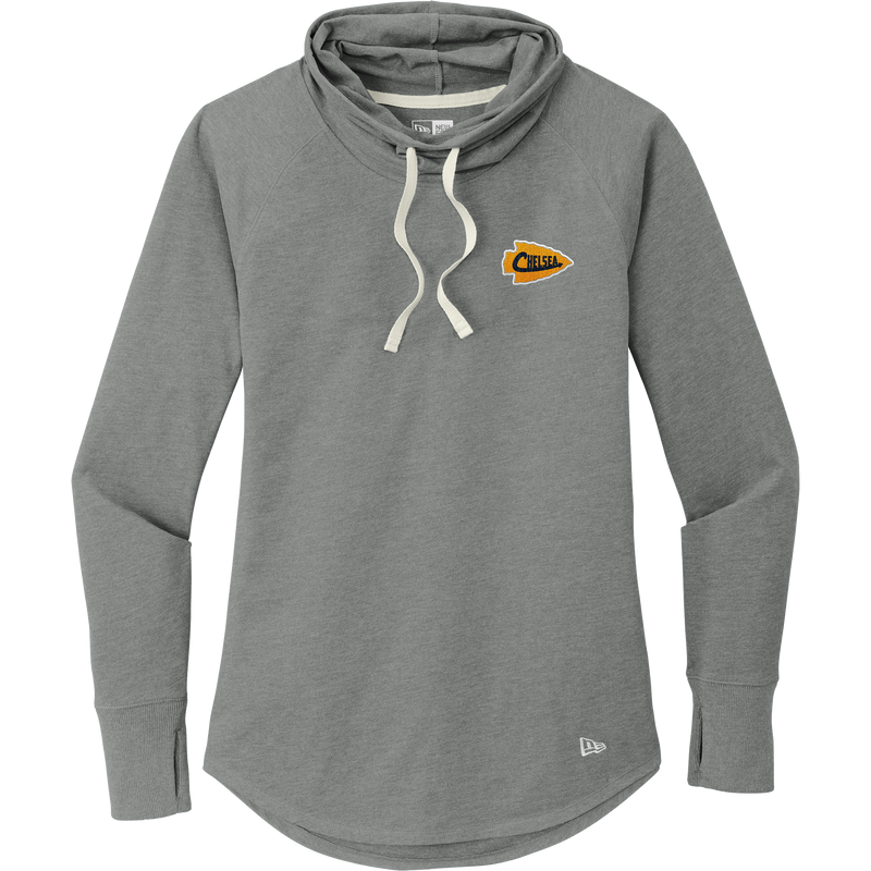 Chelsea Chiefs New Era Ladies Sueded Cotton Blend Cowl Tee