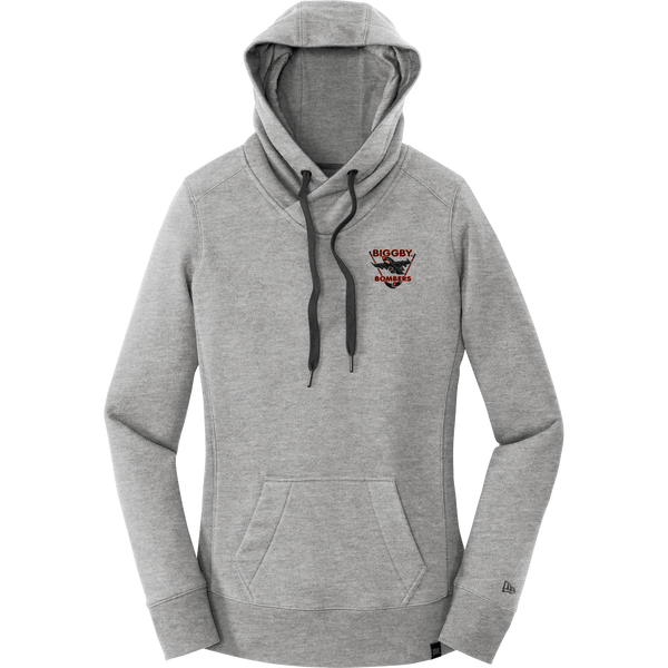 Biggby Bombers New Era Ladies French Terry Pullover Hoodie
