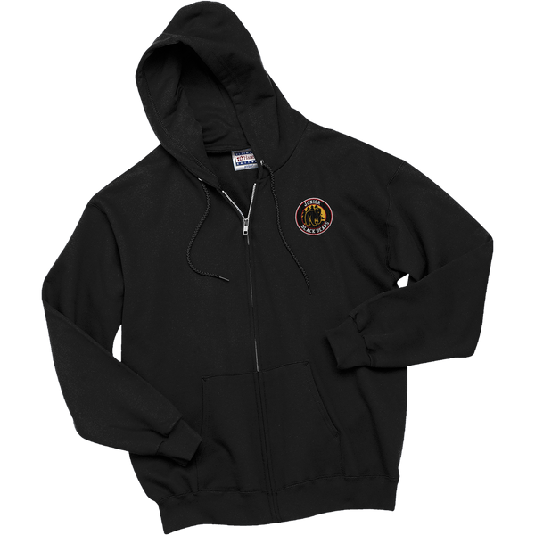 MD Jr. Black Bears Ultimate Cotton - Full-Zip Hooded Sweatshirt