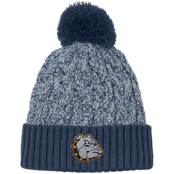 Chelsea Bulldogs New Era Marled Knit Pom Beanie