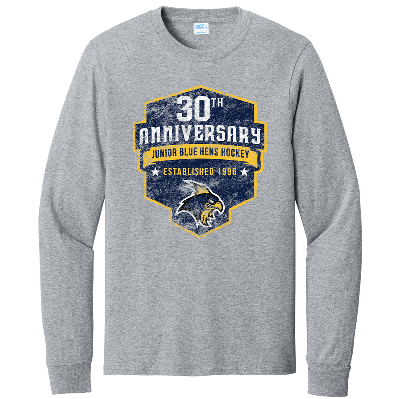 Delaware Jr. Blue Hens Long Sleeve Core Cotton Tee