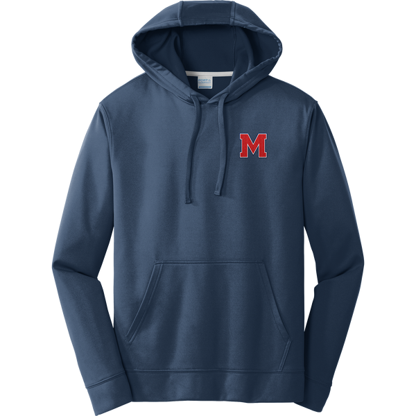 Mount St. Charles Performance Fleece Pullover Hooded Sweatshirt