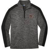 Chelsea Chiefs Youth PosiCharge Electric Heather Colorblock 1/4-Zip Pullover
