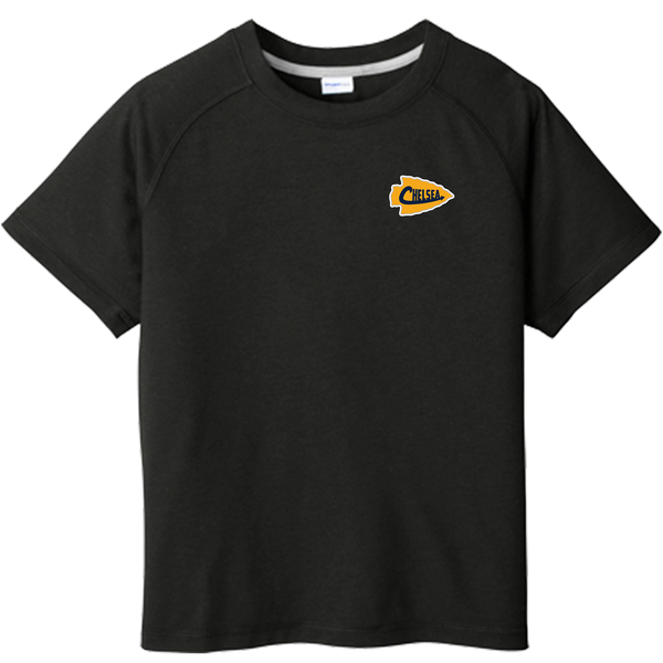Chelsea Chiefs Youth PosiCharge Tri-Blend Wicking Raglan Tee