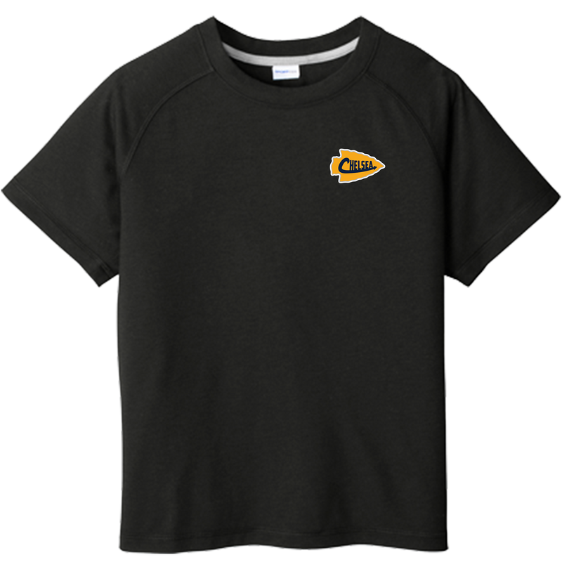 Chelsea Chiefs Youth PosiCharge Tri-Blend Wicking Raglan Tee