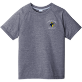 Delaware Jr. Blue Hens Youth PosiCharge Tri-Blend Wicking Raglan Tee